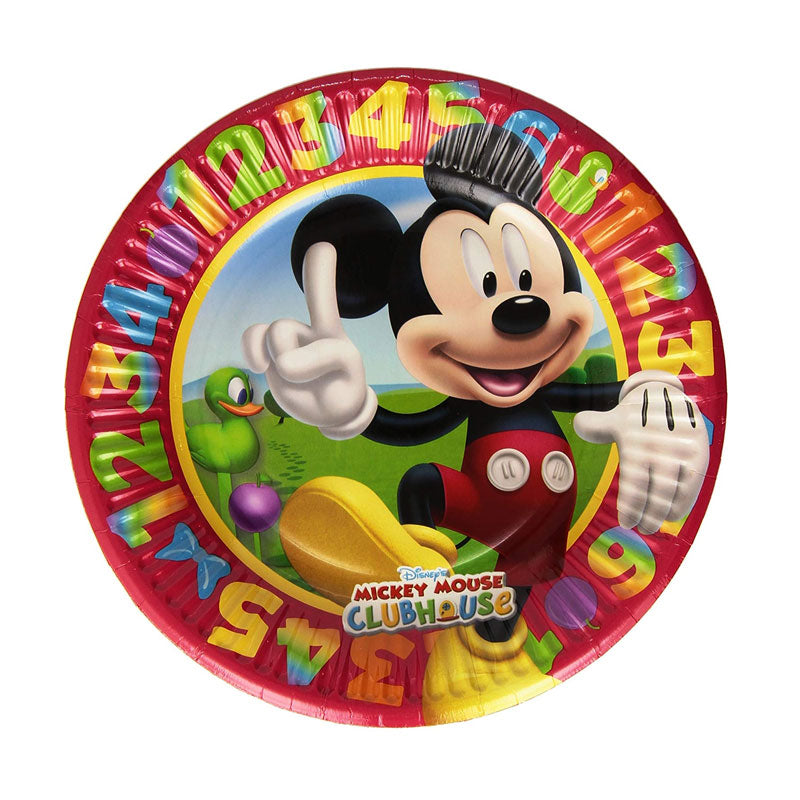 Pack platos mouse cumple 30cm