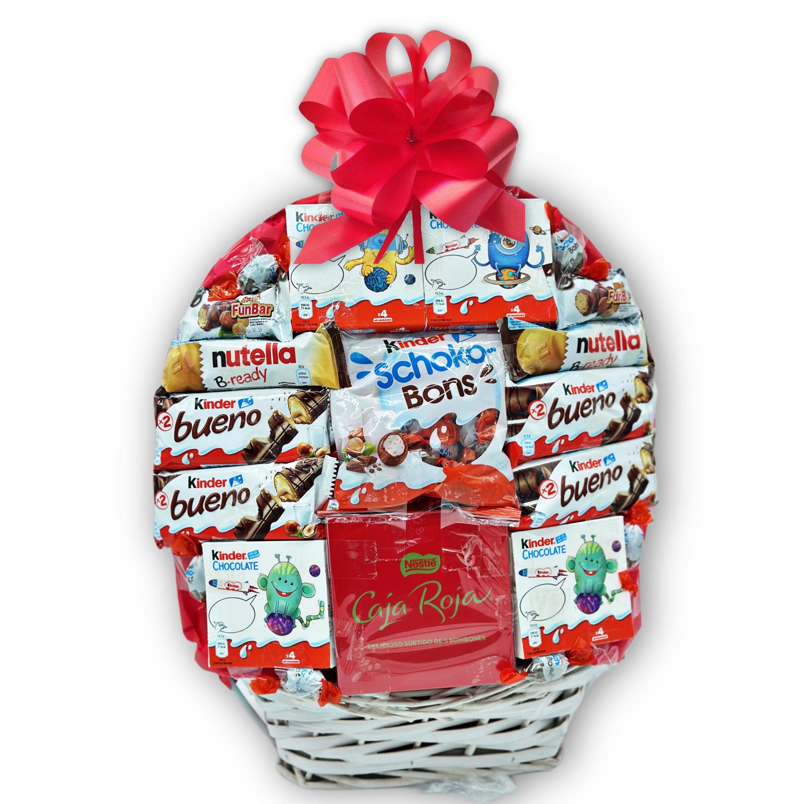 Cesta Kinder una cara