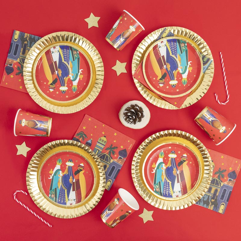 Servilletas noche reyes 30unid